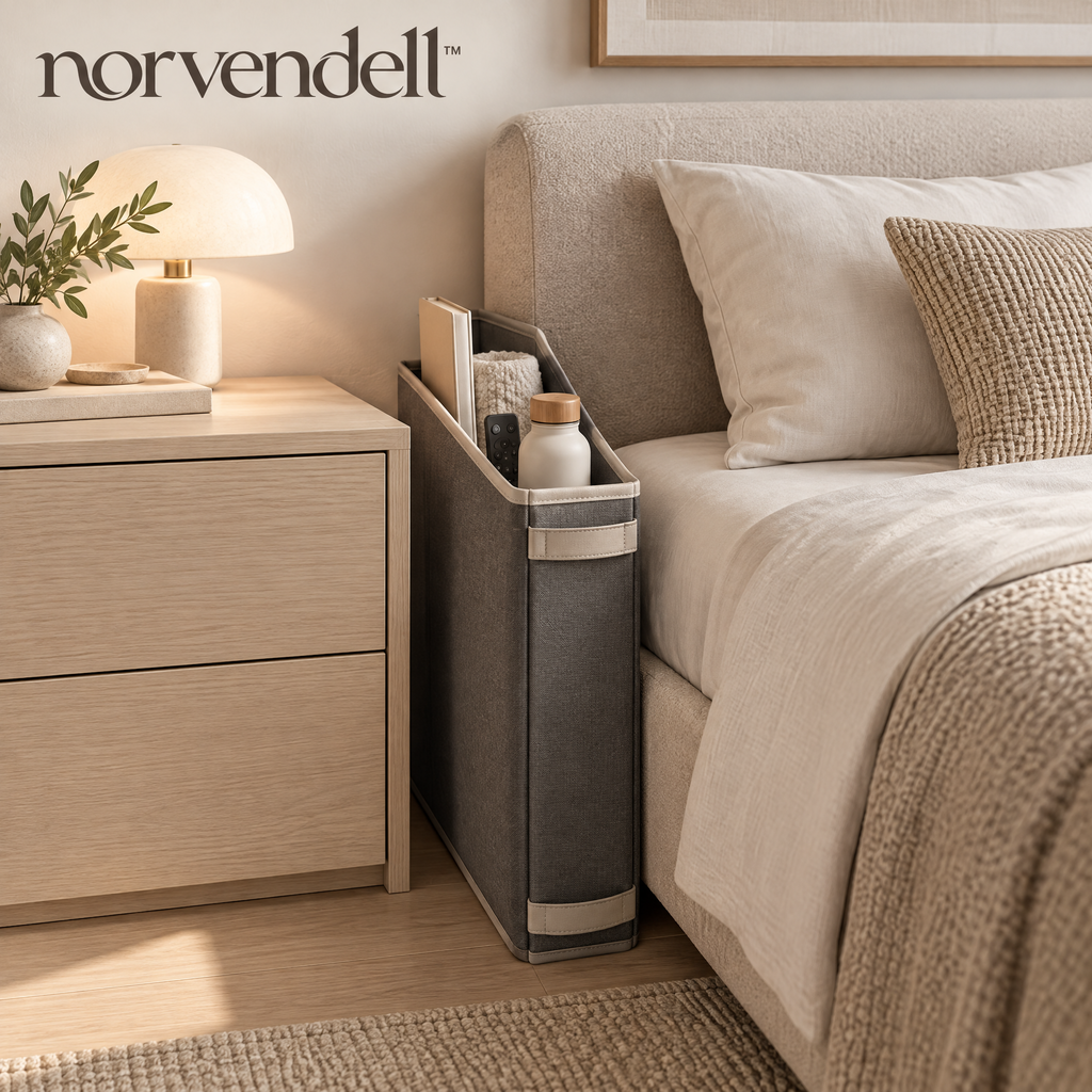 Norvendell™ Bedside Pocket Organizer