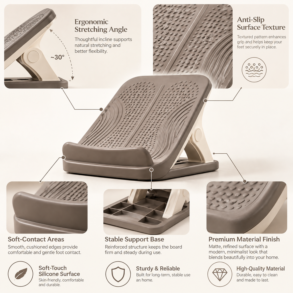 Norvendell™ Adjustable Ergonomic Footrest