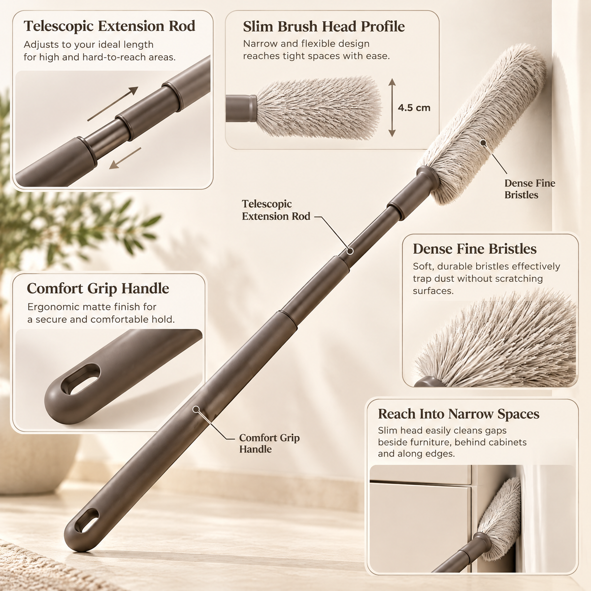 Norvendell™ Extendable Microfiber Duster