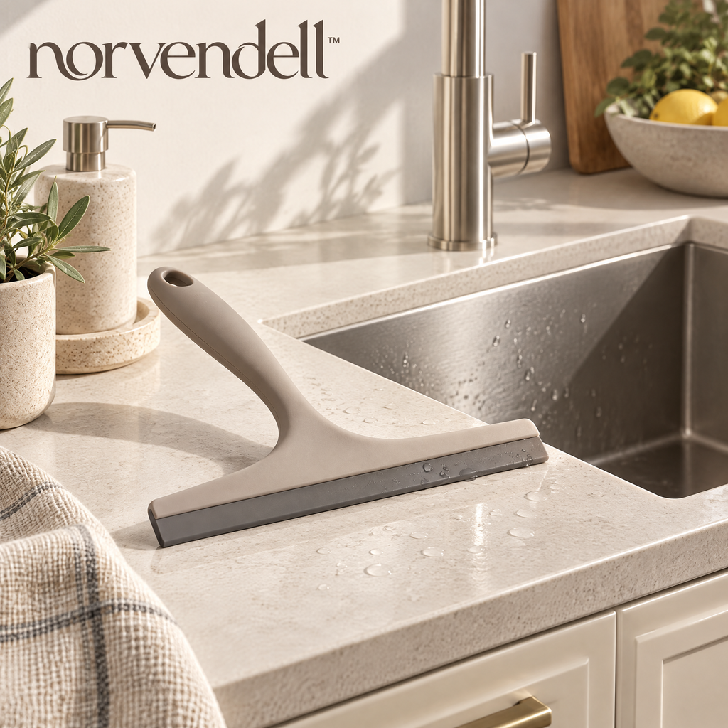 Norvendell™ Silicone Countertop Squeegee