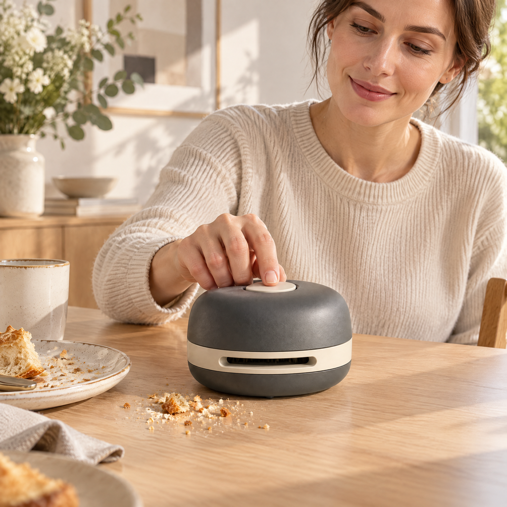 Norvendell™ Mini Tabletop Crumb Cleaner