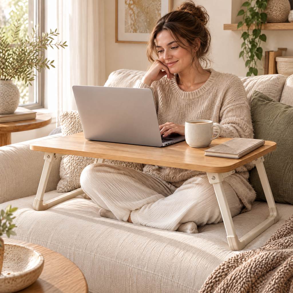 Norvendell™ Foldable Bed Tray Table